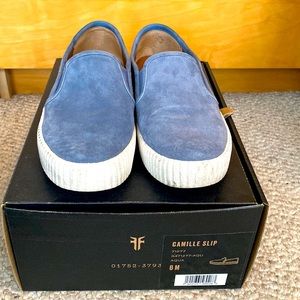 Light blue Frye shoe